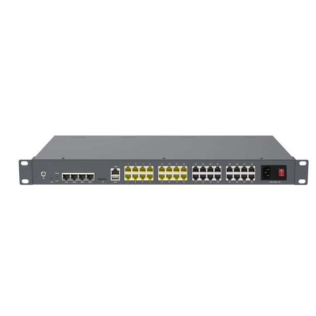 Original New VoIP Products IP PABX VoIP Gateway Intercom Telephone System with 8/16/32 Ports for Call Centers and Offices