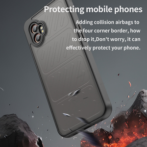 Funda de teléfono con sensación de piel mate TPU translúcida de <span class=keywords><strong>4</strong></span> esquinas a prueba de golpes para <span class=keywords><strong>Samsung</strong></span> <span class=keywords><strong>Galaxy</strong></span> <span class=keywords><strong>Xcover</strong></span> 7 - Product Image 4