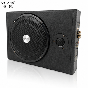 8/10 Inch <strong>Bluetooth</strong> Active Under Seat Subwoofer <strong>Car</strong> Audio Upgrade Solution Slim Bass <strong>Speaker</strong> With Built <strong>in</strong> Amplifier OEM Factory - Product Image 1