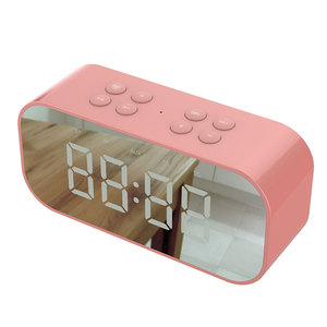 2024 Nhà Máy Bán Buôn Bt501 Đồng Hồ Báo Thức Bluetooth Loa <span class=keywords><strong>5W</strong></span> Đồng Hồ Bluetooth Kỹ Thuật Số Sâu Bass Loa Cho Trẻ Em - Product Image 5