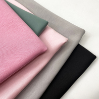 Scuba Knitted 240gsm Wholesale Air Layer Viscose Stretch Fastness Dyed Fabric Soft Silky Cupro Winter Coat Jacket Fabric