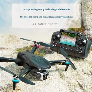 K13MAX Dron Cuadricóptero para Principiantes con Control Remoto sin Escobillas, Pantalla de Visualización, Fotografía Aérea, Posicionamiento por Flujo Óptico - Product Image 2