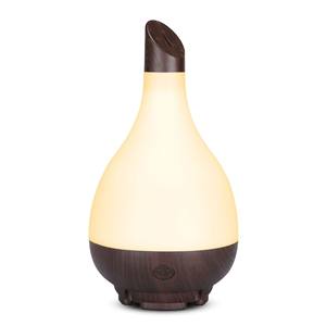 Wood Grain Aroma Diffuser 1.0-2.5L USB Powered <b>Humidifier</b> For Home Bedroom Quiet Operation With Light - Product Image 2