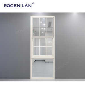 Fenêtres <span class=keywords><strong>de</strong></span> remplacement Rogenilan pour cuisine, en aluminium, double <span class=keywords><strong>vitrage</strong></span>, verre trempé, fenêtres à simple ou double battant - Product Image 4