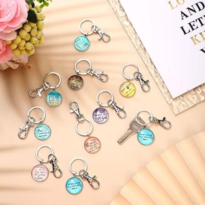 Regalos Cristianos, Llaveros Bíblicos al por Mayor, Mini Cúpula de Cristal con Citas Bíblicas, Llavero Religioso para <span class=keywords><strong>Ministerios</strong></span> de Iglesia - Product Image 4