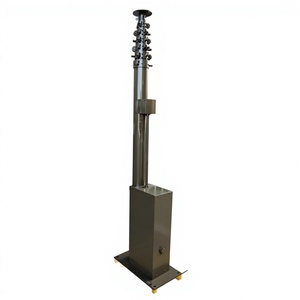 Mât d'antenne en aluminium de 20 m, tour de télécommunication <span class=keywords><strong>mobile</strong></span>, mât télescopique - Product Image 1