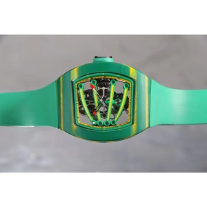 Top-grade Emerald Green Carbon Fiber Ultra-light Waterproof Diver Pointer Tourbillon Movement Automatic <b>Mechanical</b> Unisex <b>Watch</b> - Product Image 4
