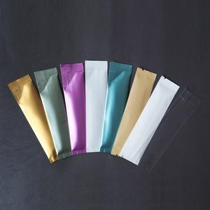 Petit PET Mini emballage d'essai bande <span class=keywords><strong>de</strong></span> couleur feuille d'aluminium sac à couture moyenne pour lait thé <span class=keywords><strong>repas</strong></span> remplacement poudre sucre sac - Product Image 1