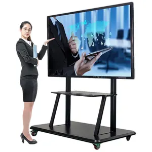 86 Inch Multi Touch Screen Flat Panel 4k Hd Smart Portable Electronic Interactive Whiteboard For School And Office
