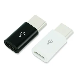 Adaptateur Micro USB Femelle vers Type C Mâle pour Transfert de Données Compatible avec Mi9 Redmi Note7 <span class=keywords><strong>P30</strong></span> <span class=keywords><strong>Pro</strong></span> S9 Note 9 Prise USB-C vers Micro USB - Product Image 1