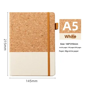 Agenda Ecologica in Pino Morbido Personalizzata A4/A5, Regalo di Alto Valore, Superficie in Pelle, Cancelleria Transfrontaliera - Product Image 5