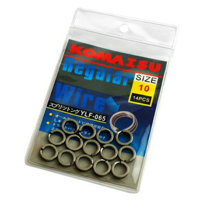 Connecteur à anneau <span class=keywords><strong>fendu</strong></span> en acier inoxydable argenté, double tour, accessoires de pêche pour la pêche au <span class=keywords><strong>flotteur</strong></span> en rivière et en lac - Product Image 4