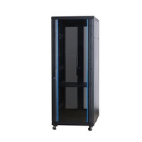SY Chargement élevé SPCC Armoire réseau en acier laminé à froid Ouverture unique Porte en maille Support de serveur sur pied avec serrures