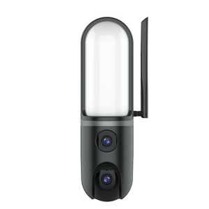 Lampe de cour intelligente avec double caméra 1080P, surveillance Wifi sans fil pour la sécurité et l'éclairage extérieur de la maison FC4 - Product Image 2