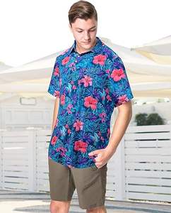 เสื้อโปโลสำหรับผู้ชายแห้งเร็ว, เสื้อถักลายทางผ้าถักแขนสั้นมีปก - Product Image 6