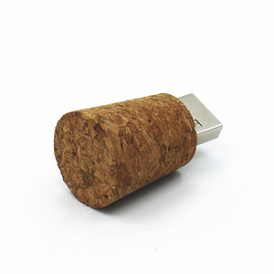 Logotipo de grabado láser personalizado, unidad flash Usb de corcho, bolígrafos de corcho de vino tinto Natural, a medida, a la venta, al por mayor - Product Image 1