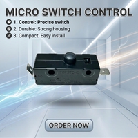 Micro-interrupteur en gros d'usine 15A 250VAC KW3 compatible 1NO 1NC, interrupteur de fin de course à action rapide pour cuiseur à riz et friteuse à air OEM