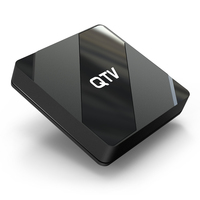 Qbuy Meilleure Box TV 4K LINUX U7 TVIP XTV SE2 QTV 4K Quad Core Allwinner H616 Résolutions 1920 x 1080 2+8 Go