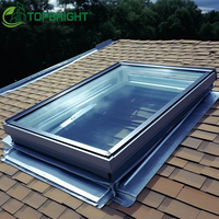 Stores verticales en aluminium imperméables de haute qualité Topbright, stores automatiques pour fenêtres de toit coulissantes, maison haut de gamme, bureau