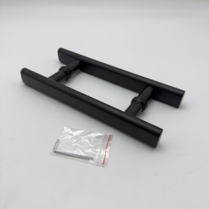 Stainless Steel Polished Bathroom Shower Glass <strong>Door</strong> <strong>Handle</strong> Matte Black Sliding Glass <strong>Door</strong> <strong>Handle</strong> <strong>Replacement</strong> 145mm 300mm - Product Image 6