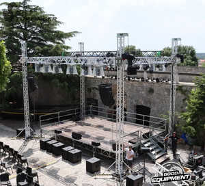 Aluminum Alloy Spigot Display System Outdoor <b>Lighting</b> Roof Truss for <b>Stage</b> Event & Venue Truss Displays - Product Image 1