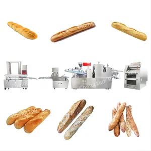 2023 Chengtao Fully Automatic Commercial Hamburger Baguette Bread Loaf Making Machine Complete Production Line