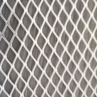 Suministro de fábrica Hoja de aluminio duradera Malla de alambre de metal expandido Malla de pantalla de seguridad de protección de aluminio para ventana
