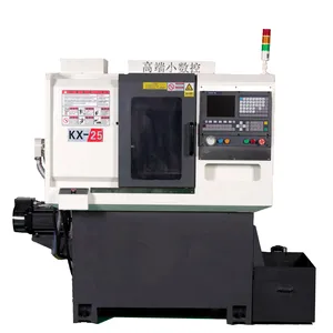 저렴한 정밀 3 축 선반 CNC 기계 및 자동 유압 전원 경사 침대 선반 CNC 기계