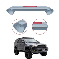 Aileron de toit arrière simple en ABS de haute qualité pour Toyota Surf 2006-2010 4 Runner avec lampe, accessoires automobiles, ajustement parfait à 100 %