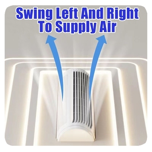 Nuevo <span class=keywords><strong>Diseño</strong></span> de Lámpara de Techo LED Cuadrada Moderna sin Aspas con Control Remoto, Motor AC/DC, Regulable, para Sala de Estar - Product Image 5