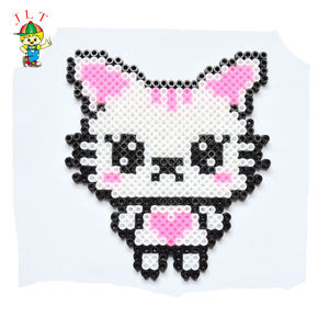 Ecológico 3D rompecabezas juguetes Parot patrones DIY plástico 5mm Perler cuentas juguetes educativos para niños - Product Image 2