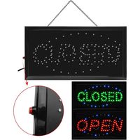 Panneau publicitaire LED à lettres clignotantes, indicateur lumineux pour vitrine, éclairage d'ambiance, panneau d'affichage