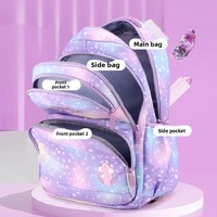 Sac à dos à roulettes pour écoliers du primaire, nouvelle collection, vente directe usine, design élégant et moderne, avec coussin d'air, pour femmes.