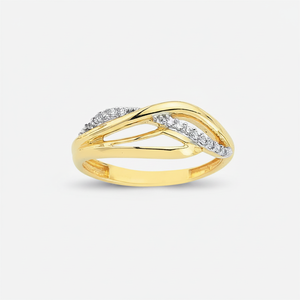 14K Solid Purity <b>Gold</b> Art Design <b>Ring</b> Wedding <b>Ring</b> for Women Latest Design Jewelry Gracious Bridal <b>Ring</b> - Product Image 2