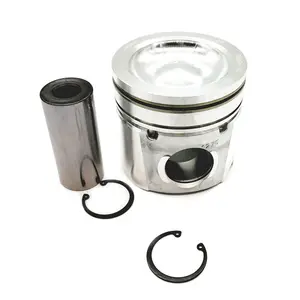 Ekskavatör motor parçaları 6D107 6754-31-2110 4934860 4955160 piston KOMATSU PC200-8