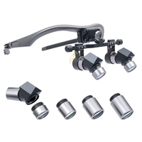 Burite New 3.5X Ergonomic Design 3.5 4.5X 5.5X 6.5X Ergo Prism Loupes IPD Magnetic Replacement Ratio Magnifying Glasses