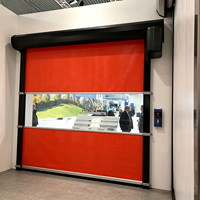 Porte rapide industrielle en PVC à grande vitesse, porte automatique à ouverture rapide, porte anti-poussière pour salle blanche, porte rapide pour usine et atelier