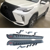 Marchepieds latéraux antidérapants tout-terrain pour pick-up Toyota Hilux Revo Rocco 2015-2026, Dmax L200, Np300, Nerf Bar