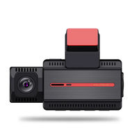 2025 nouvelle caméra DVR de voiture 5K double objectif 5K + 2K caméra de boîte noire avant et arrière avec résolution 1080p et 5G Wifi noir Dashcam