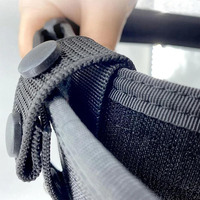 Ceinture multifonctionnelle à double boucle large réglable et durable pour sports de plein air, camping, randonnée et tactique