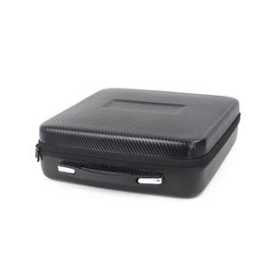 Custom Carbon Fiber Surface Travel Carrying Hard Shell <b>Waterproof</b> EVA <b>Foam</b> Zipper Hard Case Bag - Product Image 2