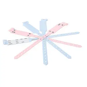 Medical Hospital Use Accept Oem Identification Baby Id Bracelets For Patient id wristbands