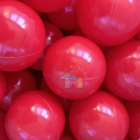 Terrain de jeu pour tout-petits de qualité commerciale équipement de jeu doux d'intérieur à vendre balles de fosse à balles 8cm