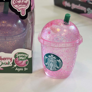 Jouets Squishy de Haute Qualité, Grandes Formes Étoile et Boba Scintillante, Thème Boisson Boba, Sensory, à Presser, en Forme de Bonbon, Maltose, Thé au Lait Boba, Boisson Squishy - Product Image 3