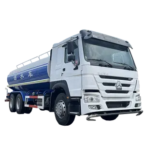 מלאי שלדה חדשה הוו משאית מים 6x4 20 ק""ב כבדה משומשת סינו משאית הוו משאית מים למכירה