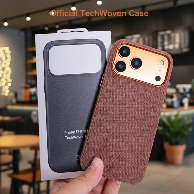 Trending Products 2025 New Arrivals TechWoven Case for iPhone 17 17Air 17Pro Tech Woven 17Pro Max Shockproof Case Techwoven