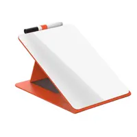 VCW PU sümen Lapboard Mini katlanabilir masaüstü cam beyaz tahta ofis ev okulu için
