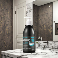 Gel lavant éclaircissant pour la peau luxueux, gel douche éclaircissant pour le corps à la boue volcanique