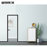 Charnières de porte horizontales minimalisme invisible design minimaliste moderne