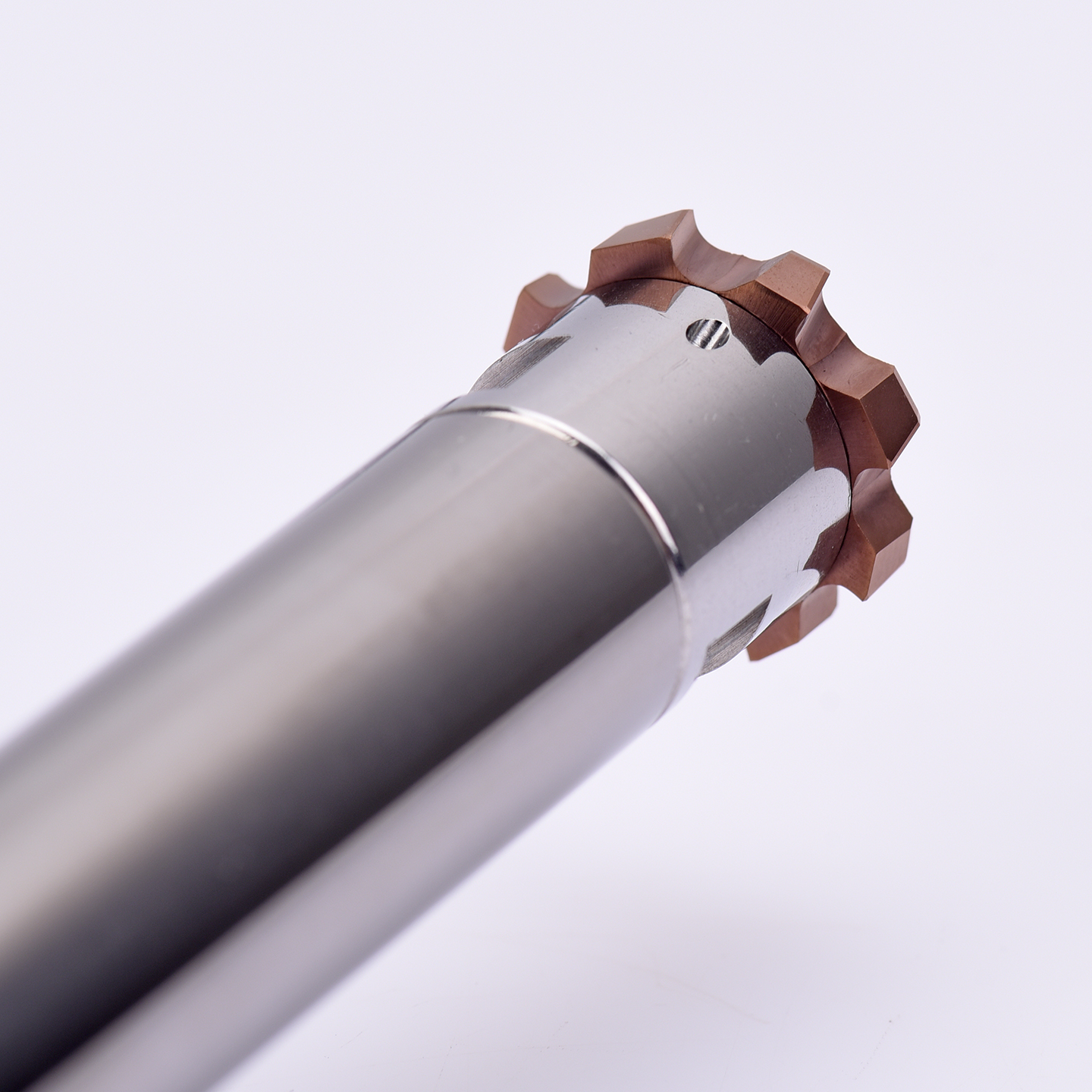 High Glow Large Diameter Spiral & Straight Groove Reamer Customizable OEM Alloy Modular Reamer in Stainless Steel